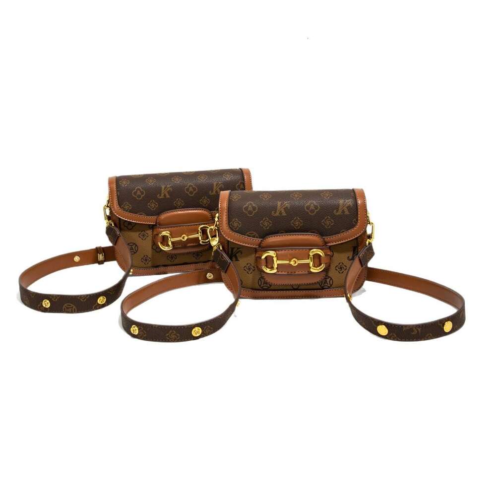 Chic Single Monica Shoulder Crossbody Small Square For Women New Trendy Best Friend Shopping Versatile Saddle Bag