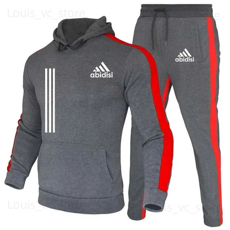 In 2025 we will purchase two new products a set of mens track and field suits autumn and winter jogging sports suits hoodie T250903