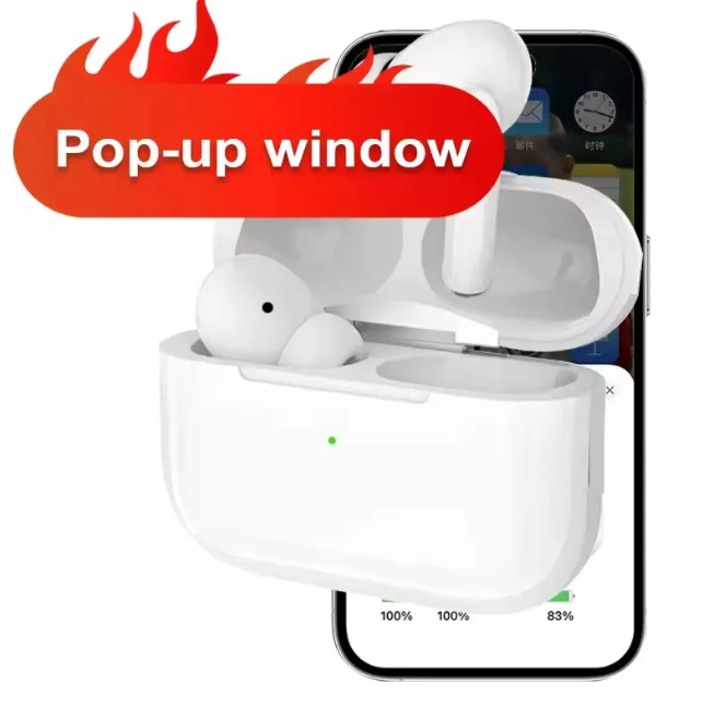 2024 New 4Th Gen Pro 2 With ANC USB C TWS Wireless Bluetooth Earphones Pods Pro6 Earbuds Earphone Handfree Headset Usb-C Charging Port Iphone Headphon