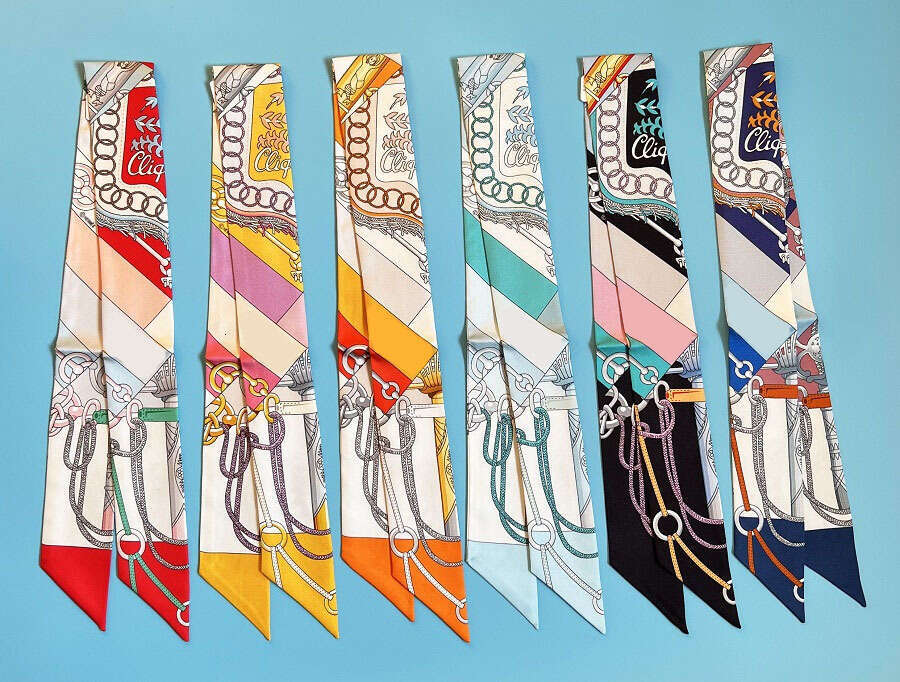 100% silk designer high-end 18 Mumi Hangzhou 100% Mulberry Nordic Simple Silk Scarf for Women