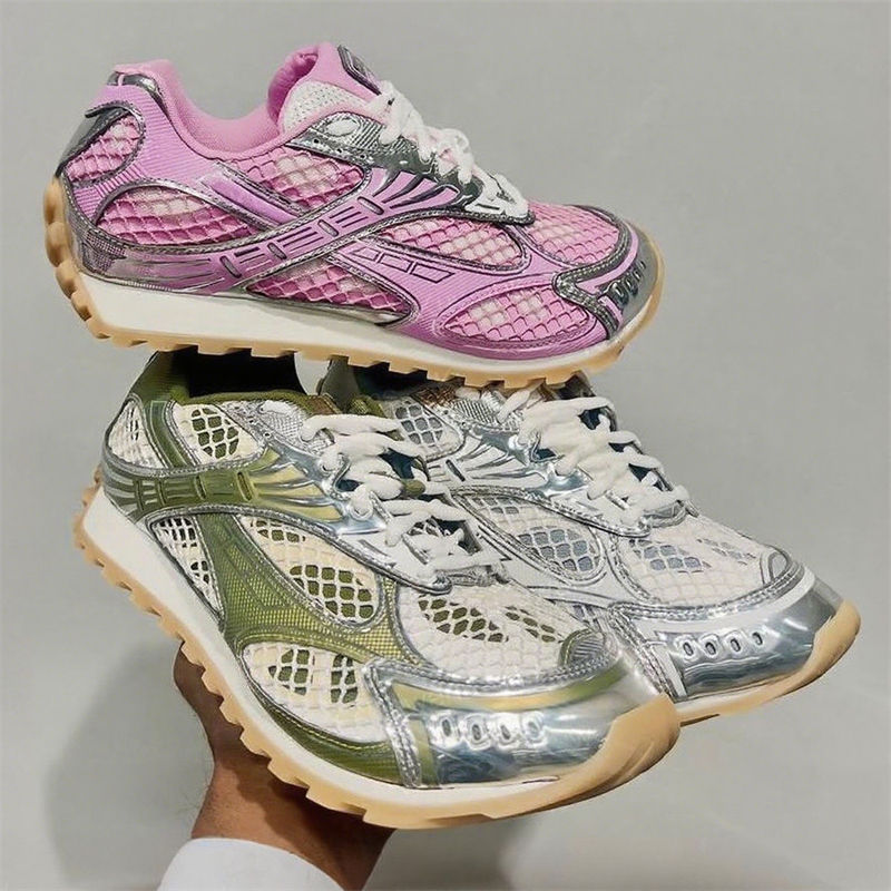 orbit sneaker Designer Shoes Women Casual Sneakers Stylish Unique Fishnet Upper Ladies Vintage Versatile Lightweight Technical Mesh Rubber Womens Luxury Sneaker