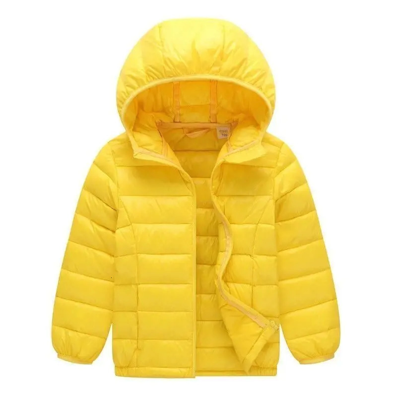 114 Years Autumn Winter Kids Down Jackets For Girls Children Clothes Warm Down Coats For Boys Toddler Girls Outerwear Clothes250902