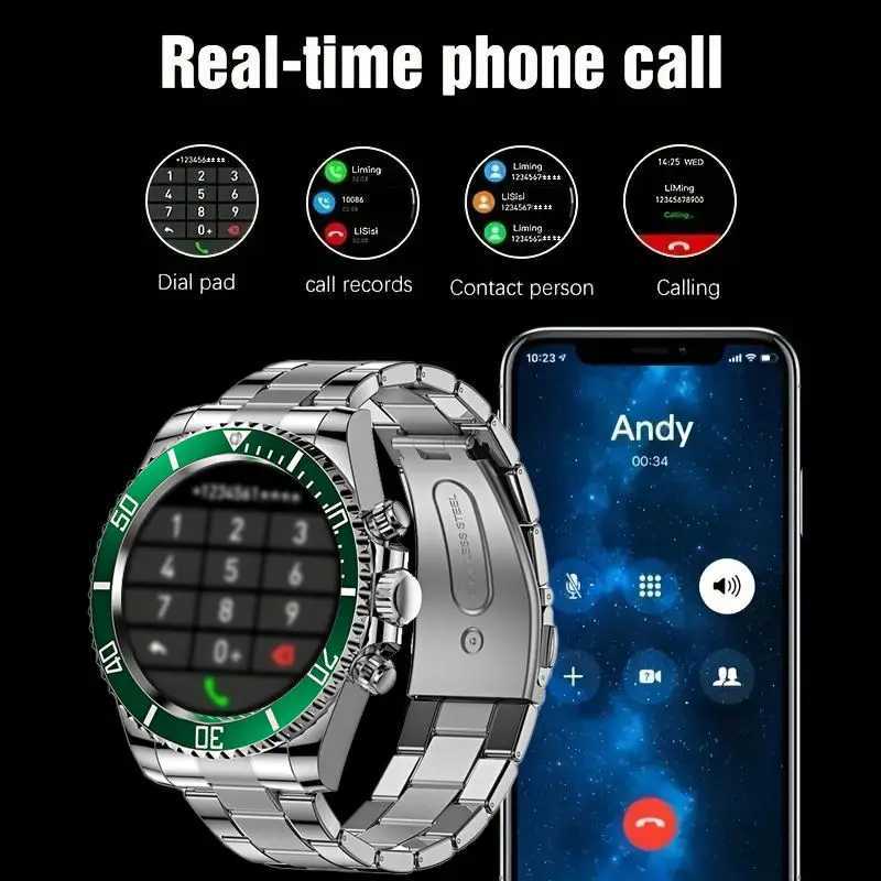 Smart Watch Man Aiweile AW12 HighEnd Luxury Smartwatch Fitness Tracker Sport Business etooth Call for Xiomi IOS DIY FacesXJ250903