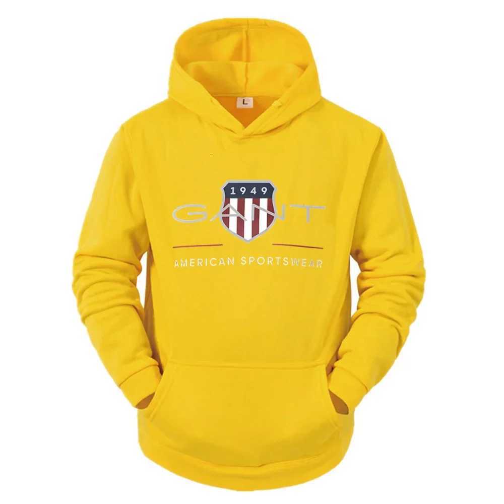 2025Solid Color Mens Hoodie Warm Mens Sweatshirt Fashion Street Casual Mens Loose Cool Sa 949 Printed Pullover Brand Hoodie W250903