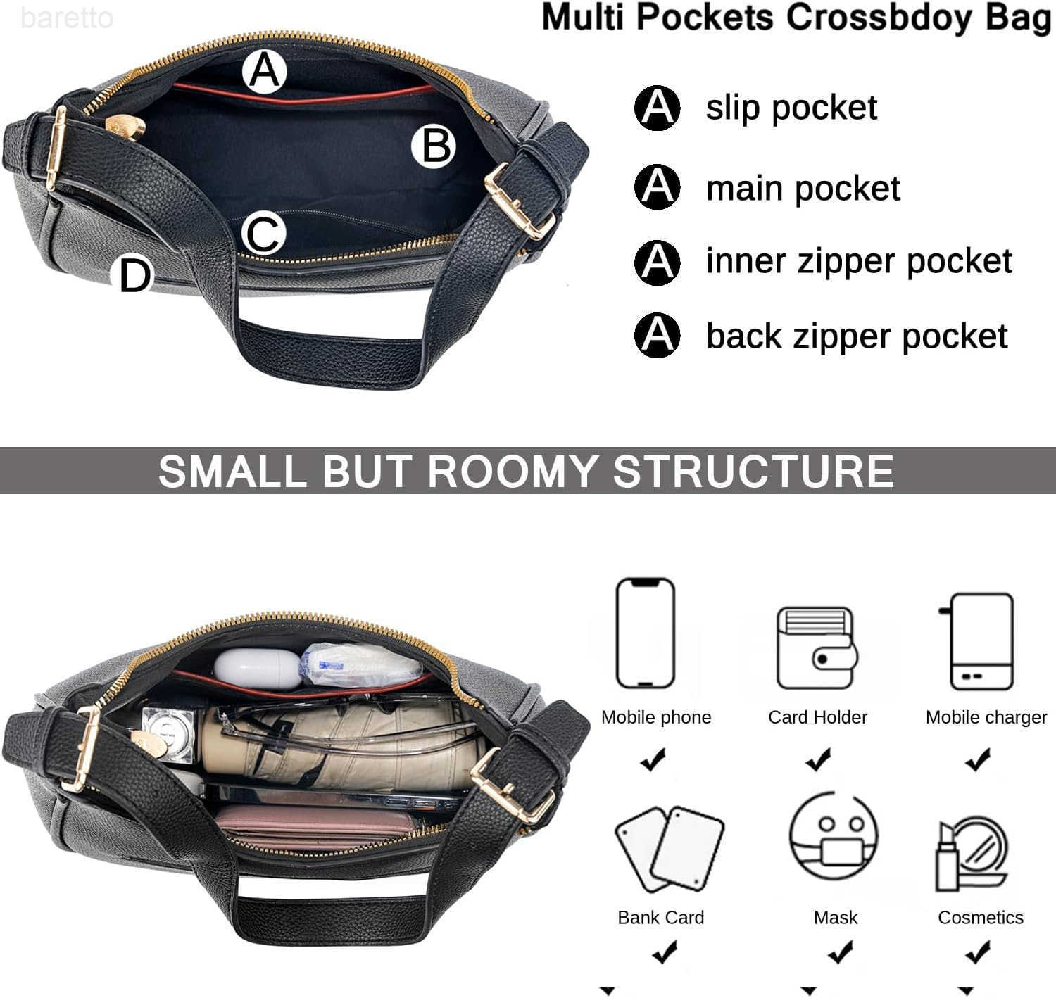 Small Tote Shoulder Bags Purses for Women Retro Classic Crossbody Bags Cute Clutch Purse and Handbag M250903