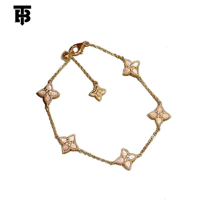 TB BHULAMTE Lady French Mother-of-pearl Pendant A Light Luxury High-end Bracelet, Fashionable Versatile And Elegant Jewelry Niche Z260313