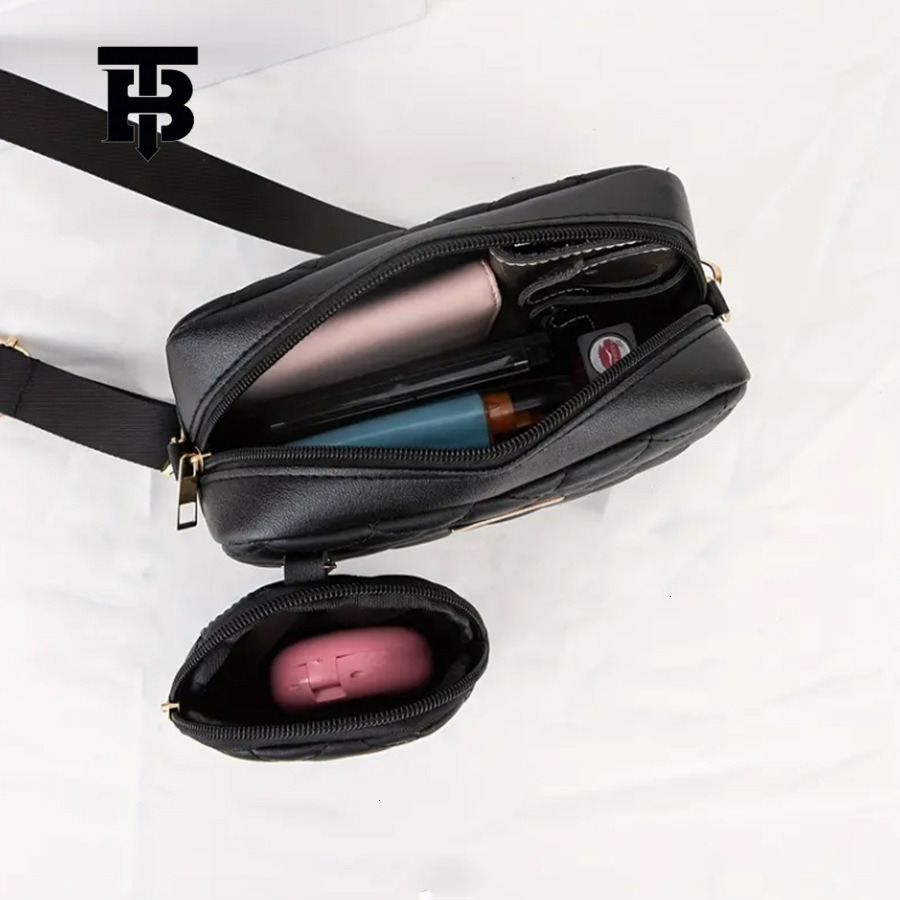 TB BHULAMTE Designer 2025 Luxury Women's Bag Light Luxury Niche Fashion Two-piece Set Simple Commuting Portable Women's Crossbody Bag