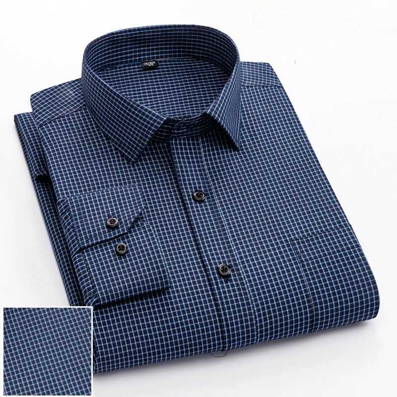 New in shirt elegants cotton longsleeve shirts for men slim fit Casual plain shirt plaid designer tops soft houndstooth clothes X250903