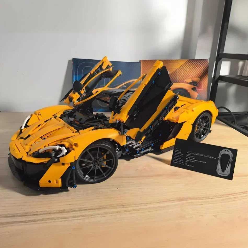 3893Pcs Technical Building Blocks Compatible 42172 McLaren P1 Moc Bricks Model for Adults Sports Car Toys for Boy Christma GiftsXJ250903