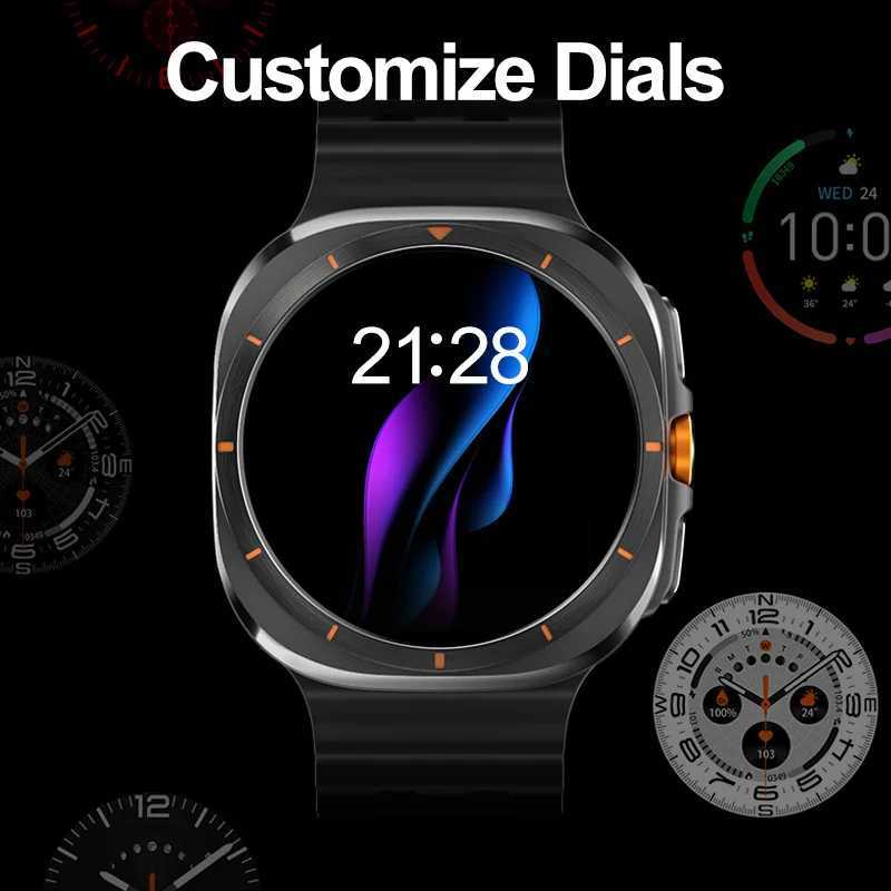 2025 Vwar Watch 7 Ultra 47mm Smart Watch IP68 Waterproof etooth Call Compass Smartwatch for Men Women 143 AMOLED SnXJ250903