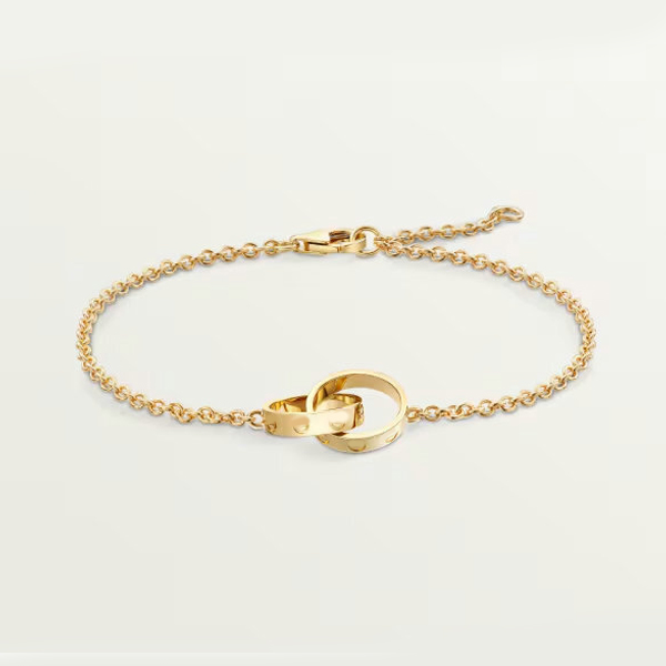 Designer womens love bracelet on chain gold jewelry accessories high quality rose goldchain banale fashion classic gift with box factory wholesale MJ1650