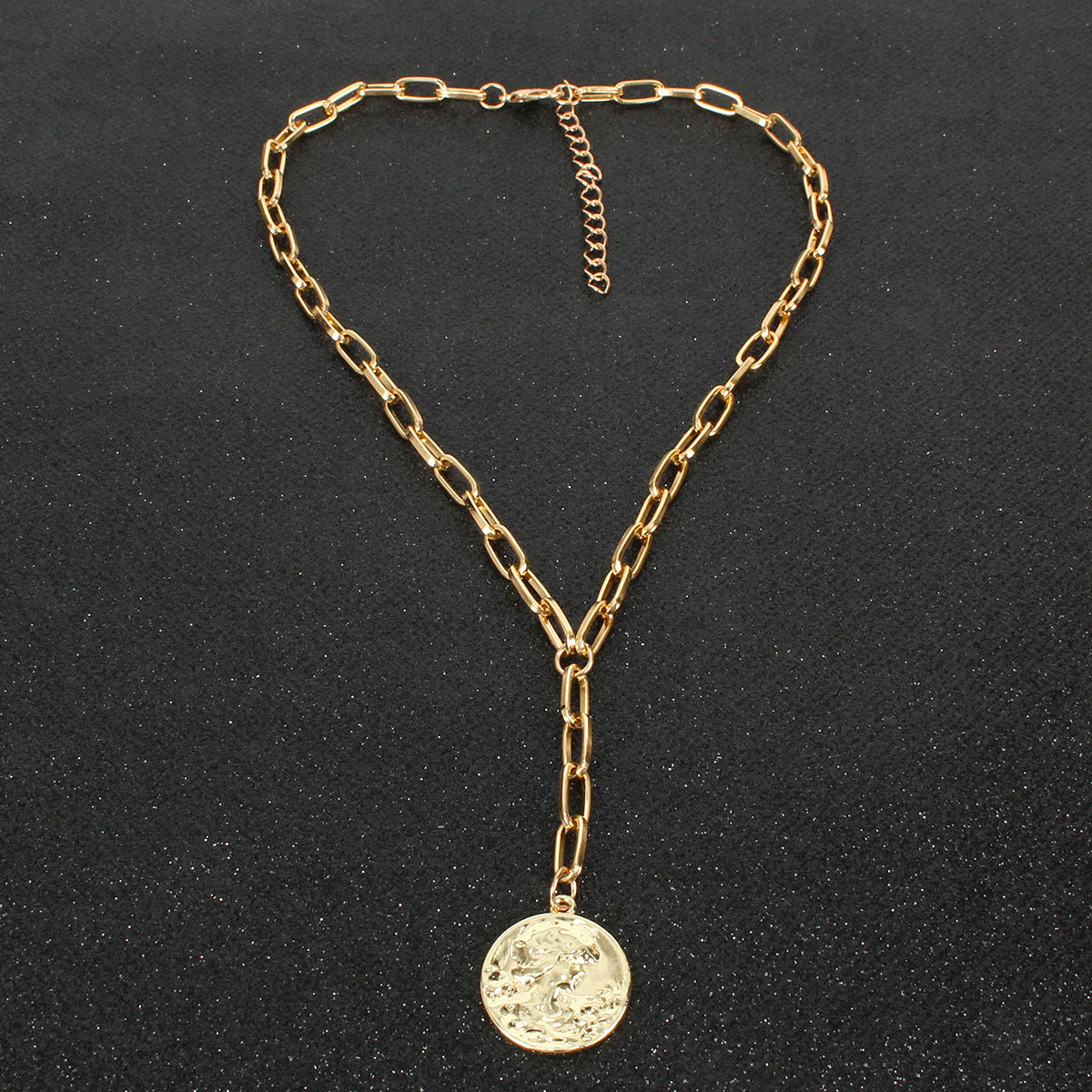 Elegant Exotic Bohemian Head Pendant Fashion Necklace for Women 12410