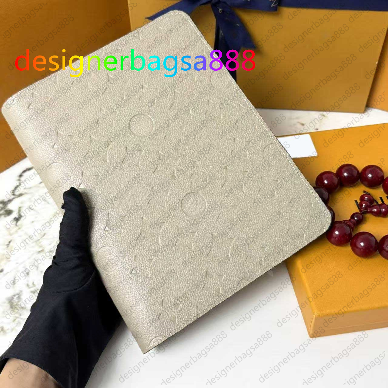 top Agenda Large Desk agenda Cover Holders Business Notebook Diary Protective Case Card Holder Wallets Desktop Designers Notepad unisex Size18cm*23cm 20100