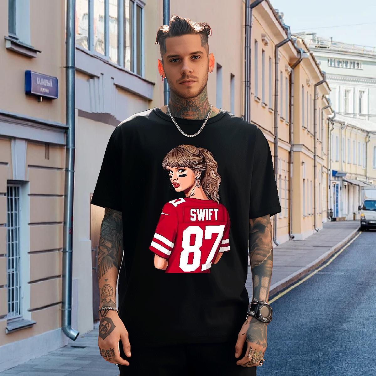 Brand T-Shirts for Men 230g Cotton Custom Printed Tshirt for Man Woman Daily Outfit Breathable Short Sleeve Classic Tees Shirts