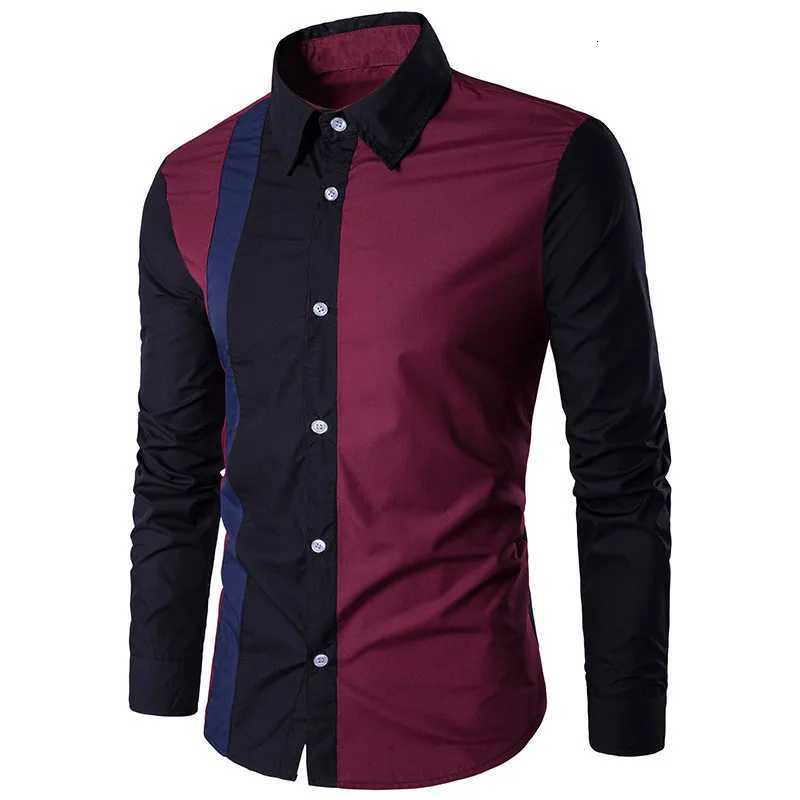2025 new mens simple fashion long sleeve button down shirt casual lapel 3d design springautumn streetwear outdoor tops X250903