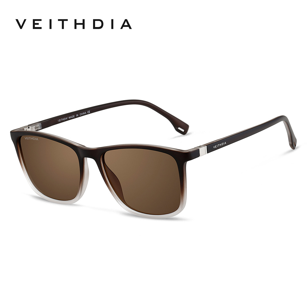 New Fashionable and Versatile Square Polarized UV blocking Sunglasses for Both Men and Women Ideal for Driving
