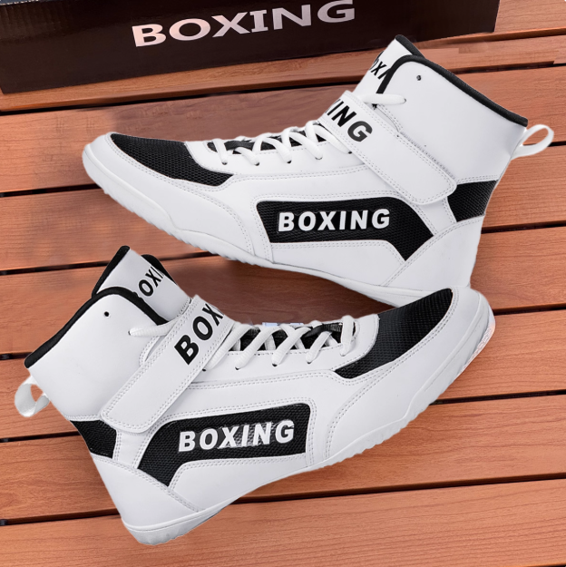 Boxing shoes Sanda shoes training shoes high top boxing shoes squat shock absorption breathable non slip