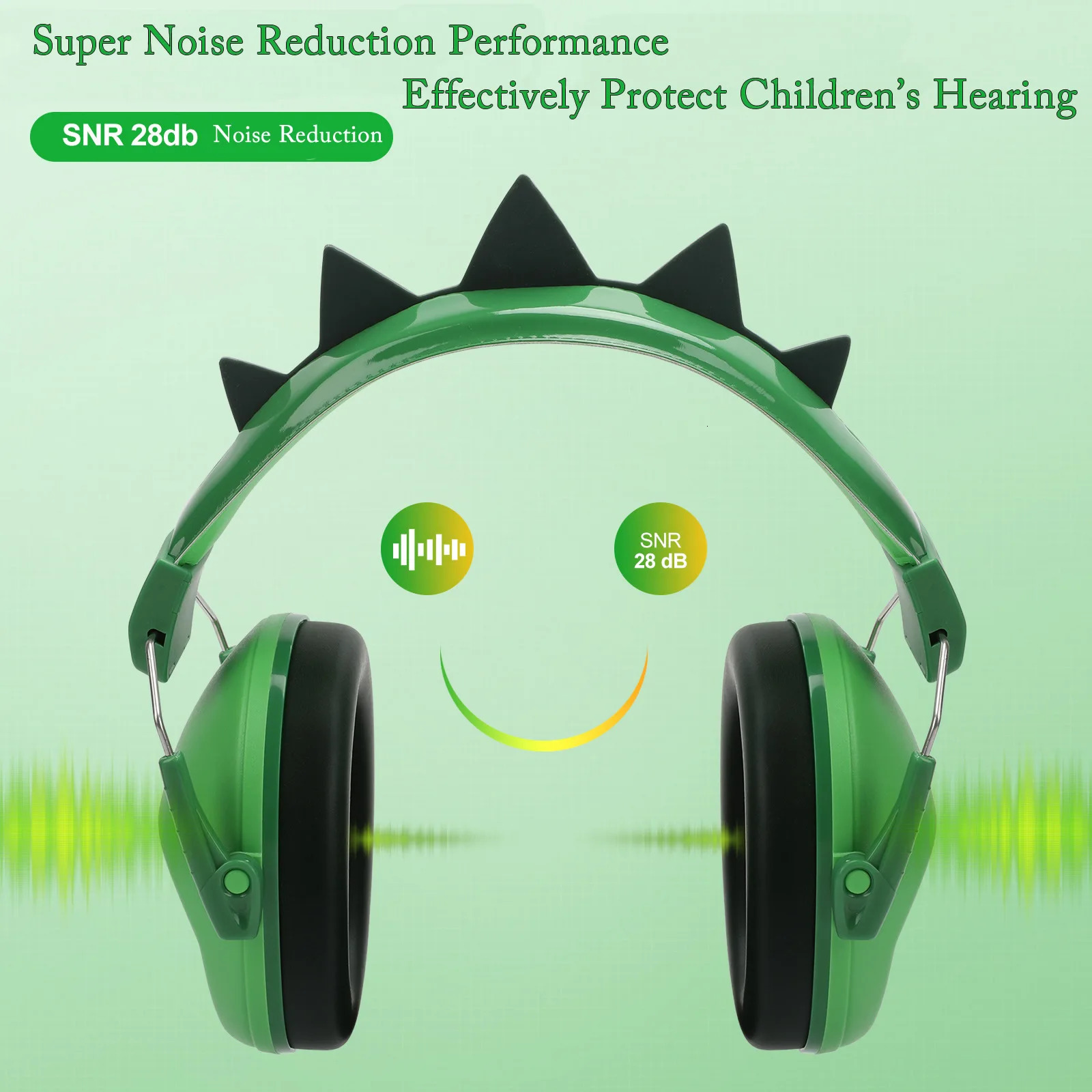 Cute Children AntiNoise Earmuffs Pink Cat Ears Kid Hearing Protection Adjustable Ear Protector For Study Sleep Noise Cancelling 250903