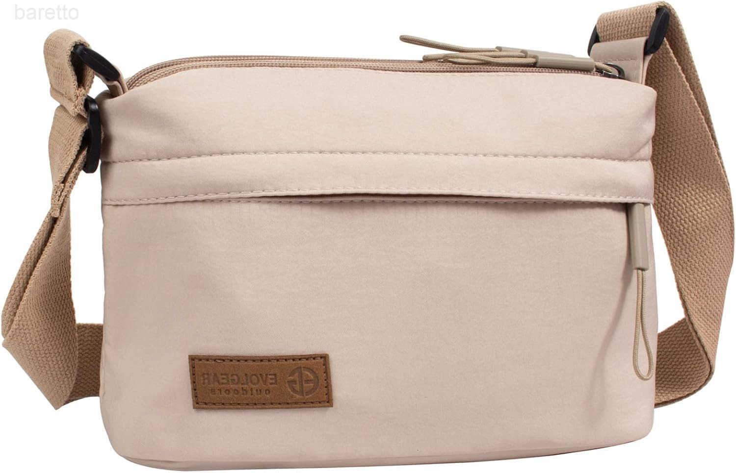 Crossbody Sling Bag Canvas Purse Small Shoulder Handbag 5 Pocket Casual Travel Messenger Hobo Bag Phone Satchel Backpack M250903