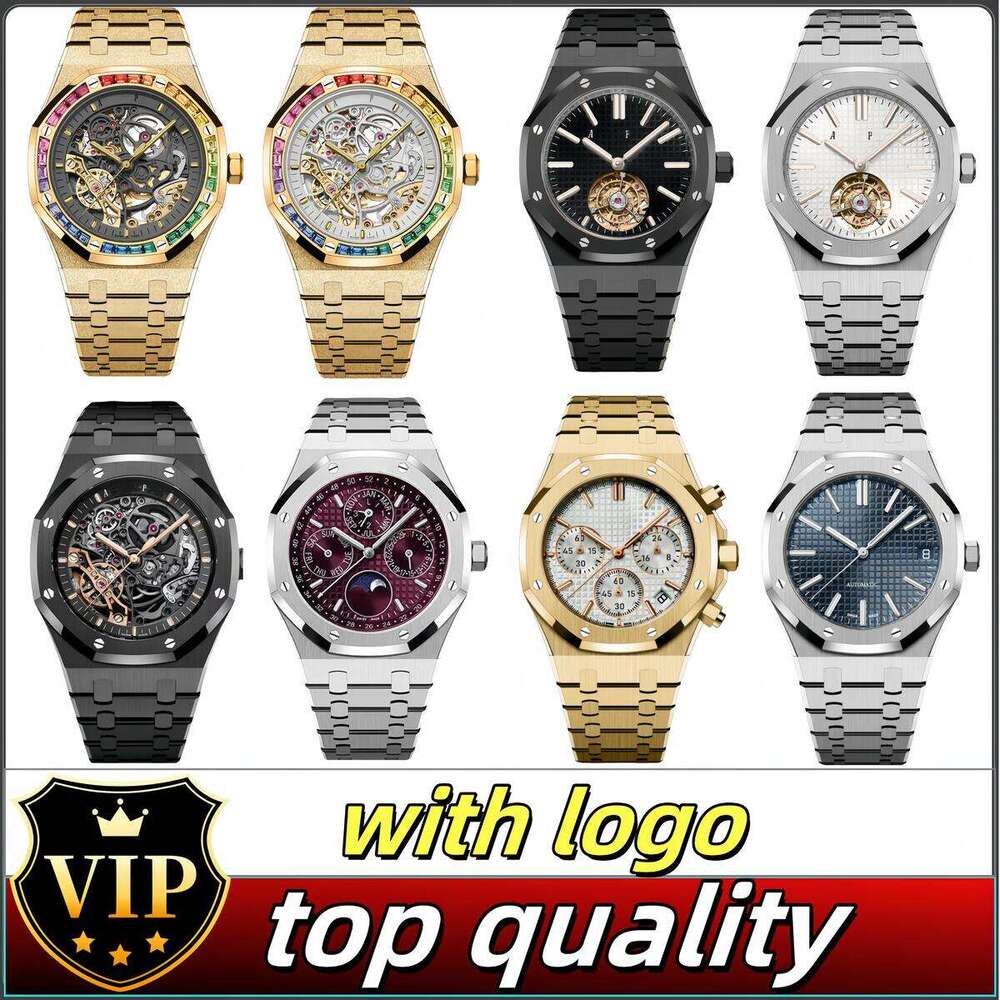 AAA Audermarity Piquetity Designer Audemareity Watch Highq Uality Skeleton Watch Luxury Mens Woman Watch Quartz Mechanical Automatic Vintage With Box Gift 203