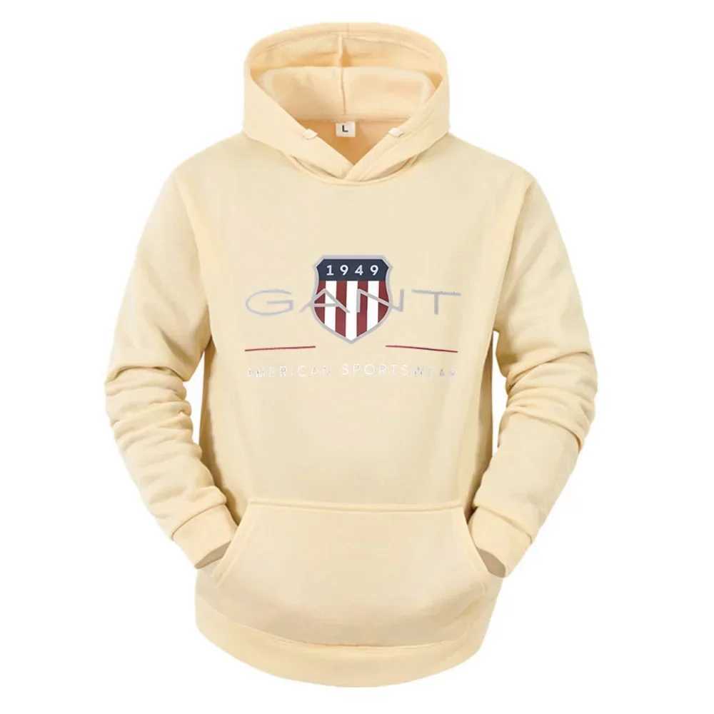 2025Solid Color Mens Hoodie Warm Mens Sweatshirt Fashion Street Casual Mens Loose Cool Sa 949 Printed Pullover Brand Hoodie W250903