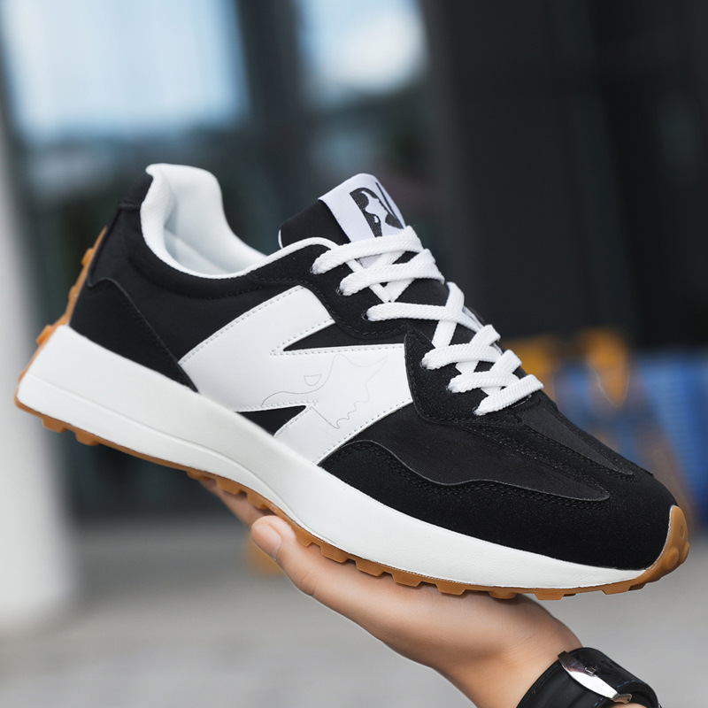 2025 new style sports shoes lightweight breathable thick-soled shoes slim waist design unisex couple shoes
