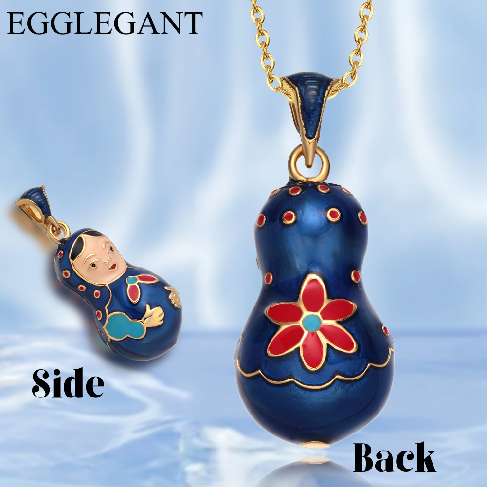 Necklace & pendant Cute doll with Easter elements Christmas adaptation pendant EL22-6