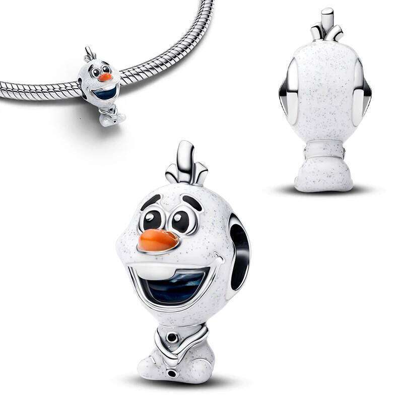 New 2025 Hot S925 Halloween Golden Castle Series Charm Suitable For 925 Sterling Silver Bracelet Keychain Holiday DIY Gift