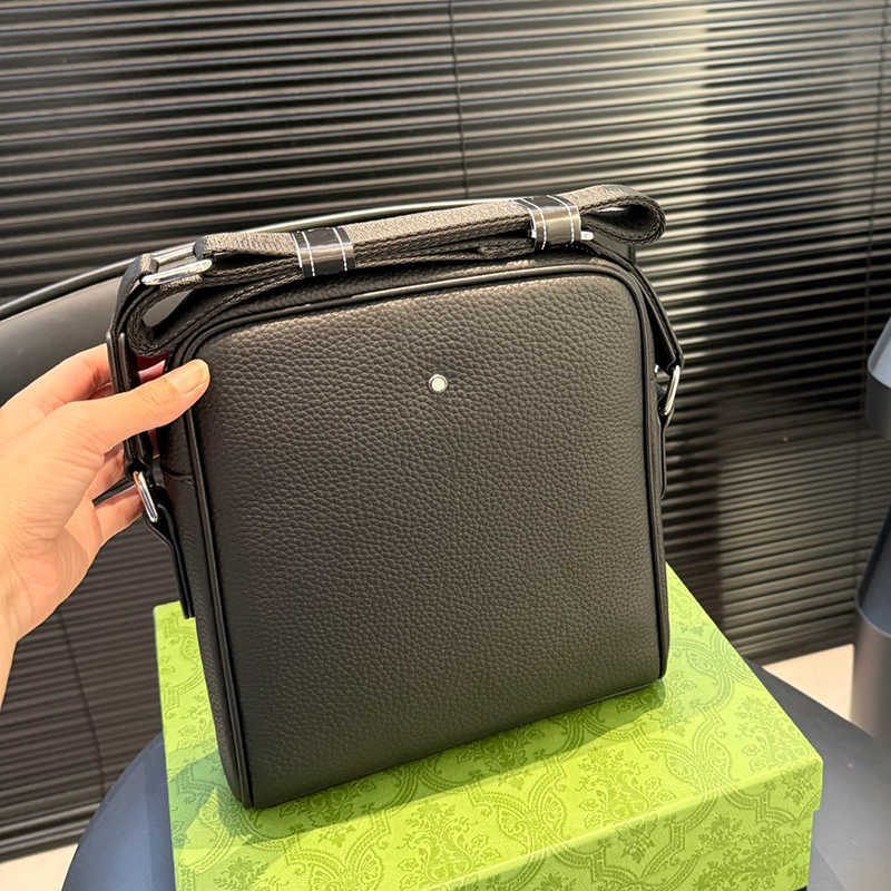 Luxury Designer Messenger Bags Handbags Mens Bags Leather Camera Bag Sacoche Homme Purse MB Black Crossbody Shoulder Bag 250903