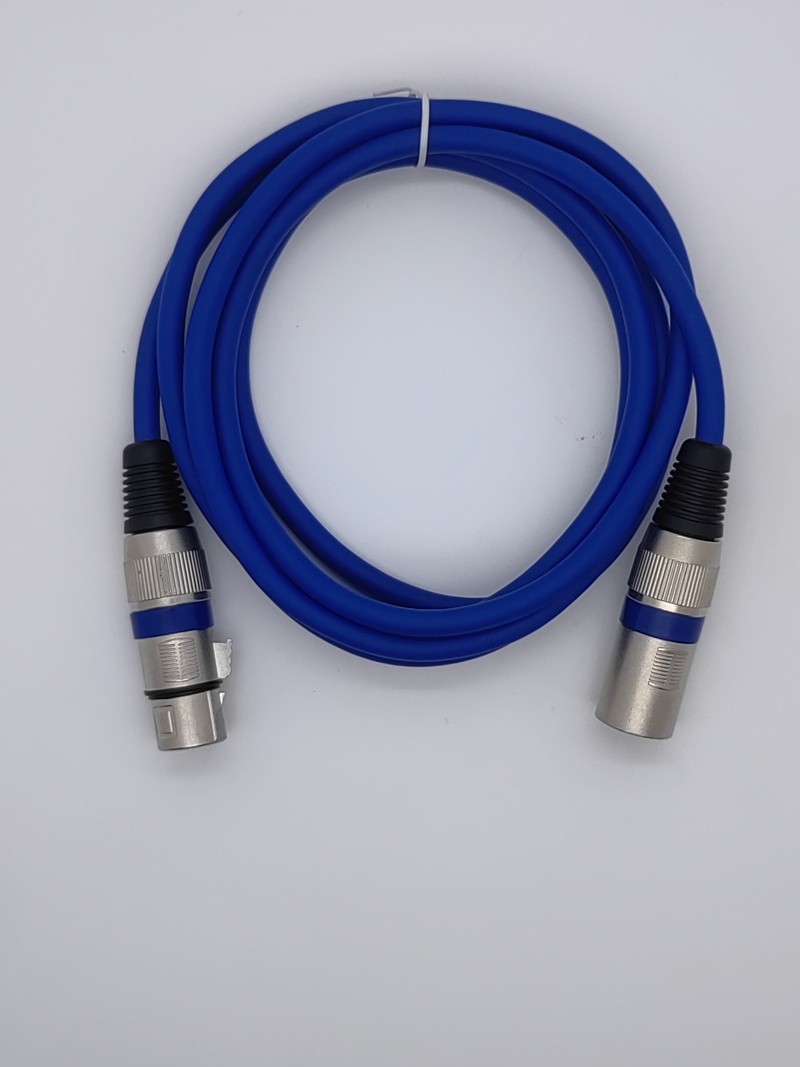 Multi-colored Seven-pin Cannon Head Cable for Microphones - Professional Audio Interface with XLR Connection