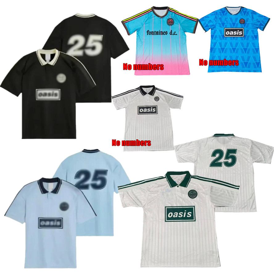 25 26 Oasis jersey Season 135th Anniversary Football Jersey Shirts Kit 2025 26 Fontaines Dc BLACK GUINNESS TOUR JACQUARD Ireland Jersey Oasiss top quality