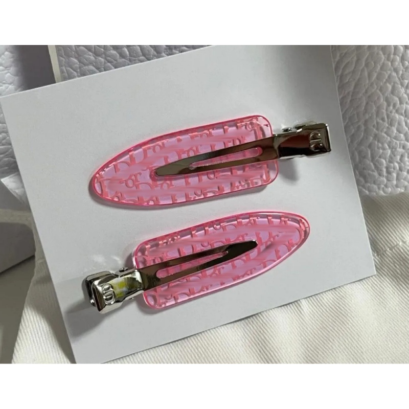 2pcs/set Duckbill hair clips light luxury European and American style duckbill clip exquisite and practical gift Hairpins No Trace hair bobby pin