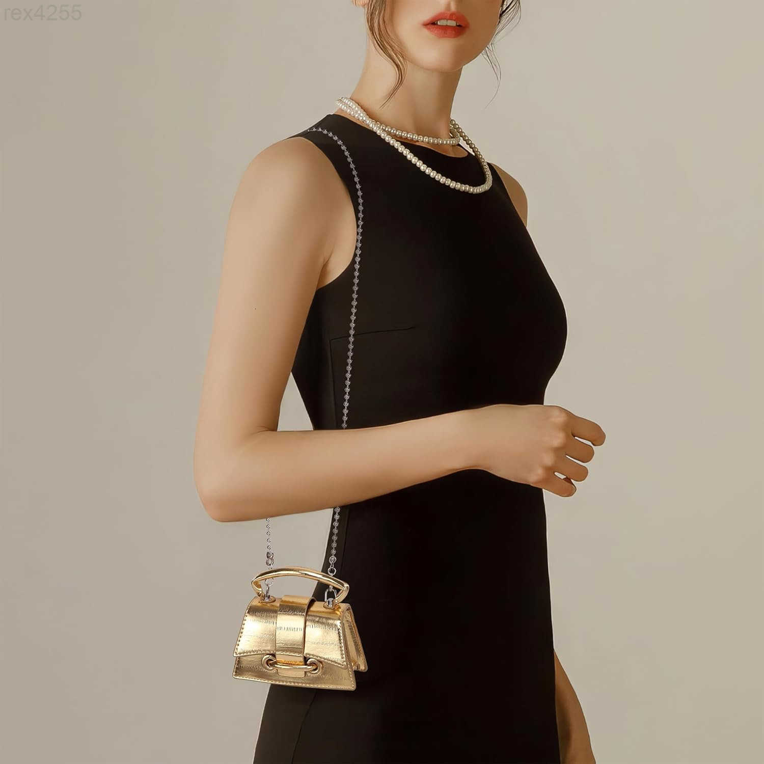 Mini Purses for Women Y2K Top Handle Crossbody Bag Stylish Tiny Clutch Shoulder Handbag for Cocktail Party PromW250903