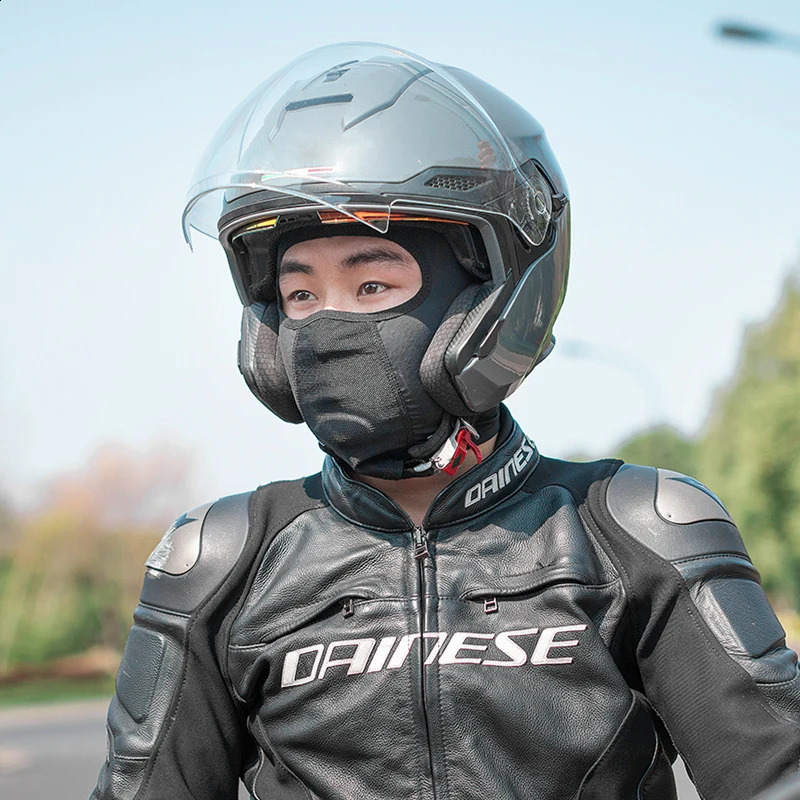 ROCKBROS Summer Cycling Face Mask Ice Silk Sun Protection Balaclava Breathable Quick Dry Mask Outdoor Sports Cycling Head Gear 250920