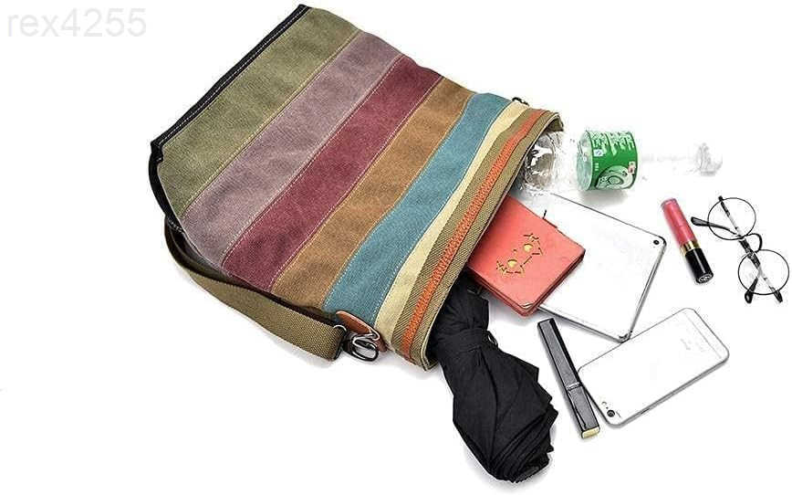 Womens Shoulder Bags Canvas Hobo Handbags MultiColor Casual Messenger Bag Top Handle Tote Crossbody BagsW250903