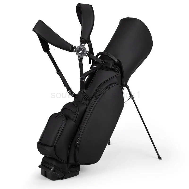 PLAYEAGLE Lightweight Golf Stand Bag PU Leather Golf Bag Durable Portable Design for Men Women Players PEHBZJQB001 Z250903