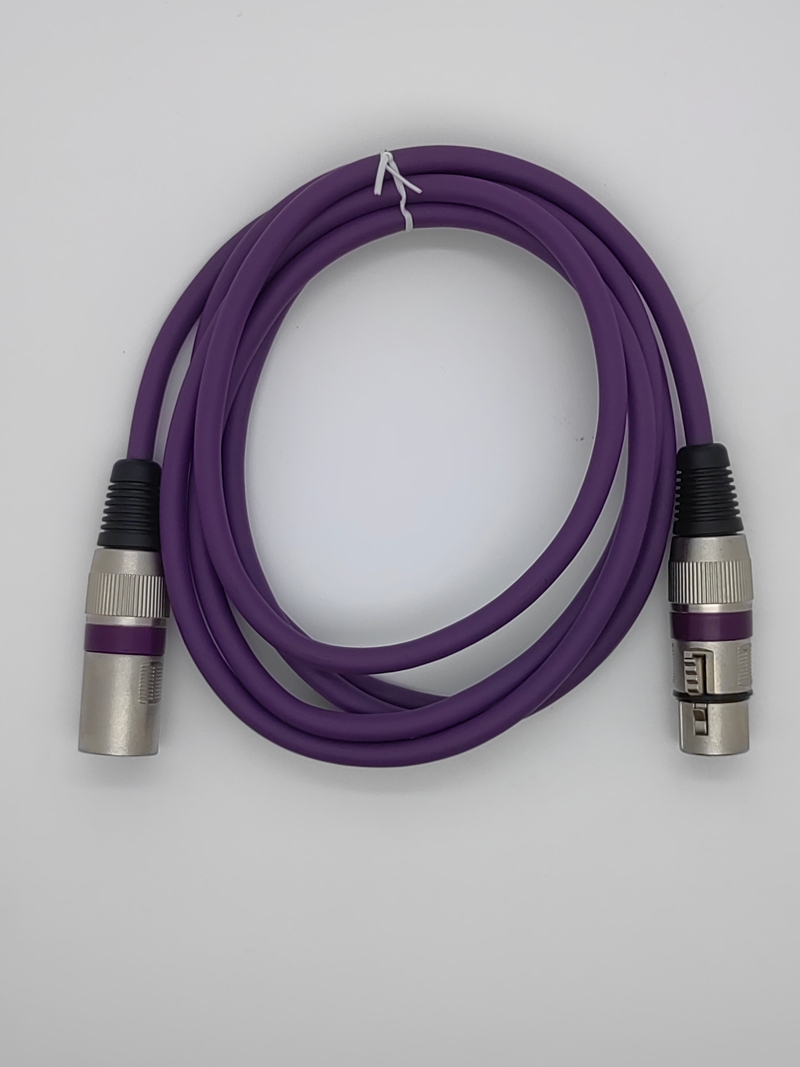 Multi-colored Seven-pin Cannon Head Cable for Microphones - Professional Audio Interface with XLR Connection