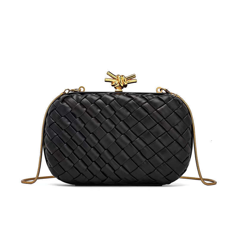 Simple Versatile Plaid Compression Makeup for Women 2024 New High-Value Niche Square Bag Fashion Clutch