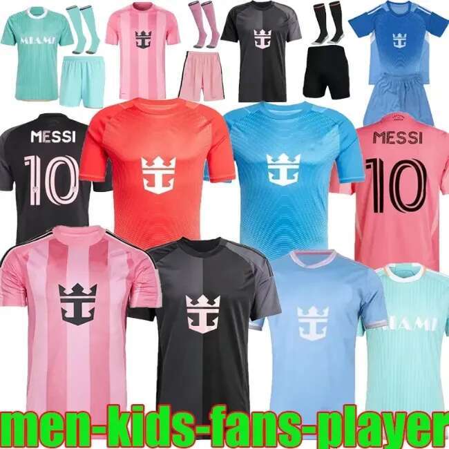 25 26 Ints MESSIS Soccer Jerseys Miamis SUAREZ Football Shirt 2025 2026 HIGUAIN TRAPP PELLEGRINI Martinez FC CARRANZA PIREZ MORGAN men kids Kit Fans