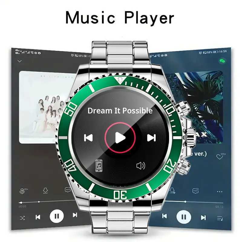 Smart Watch Man Aiweile AW12 HighEnd Luxury Smartwatch Fitness Tracker Sport Business etooth Call for Xiomi IOS DIY FacesXJ250903