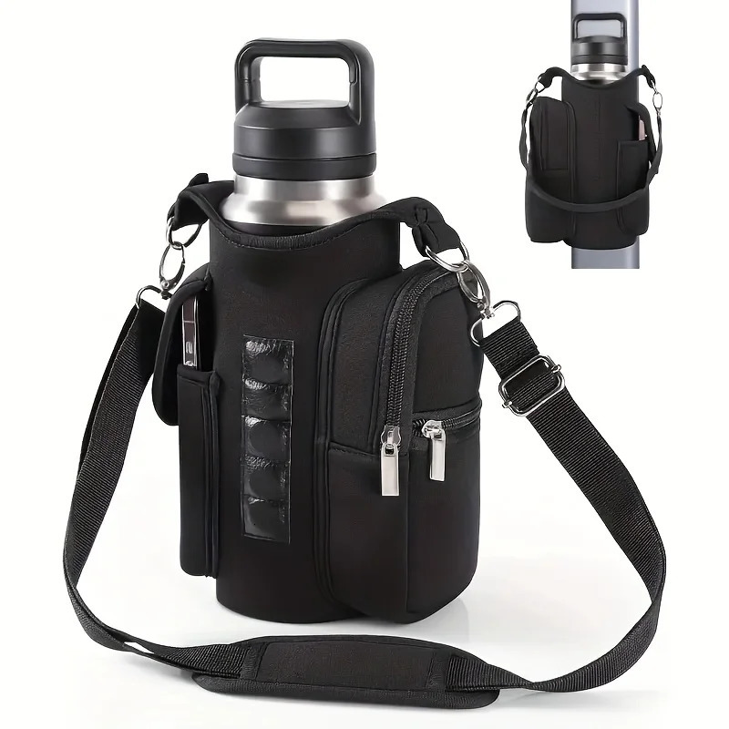 GymSpecific Magnetic Water Bottle BagSports Crossbody BagKettle bag Men Women Gym Accessories Storage Cover 250903