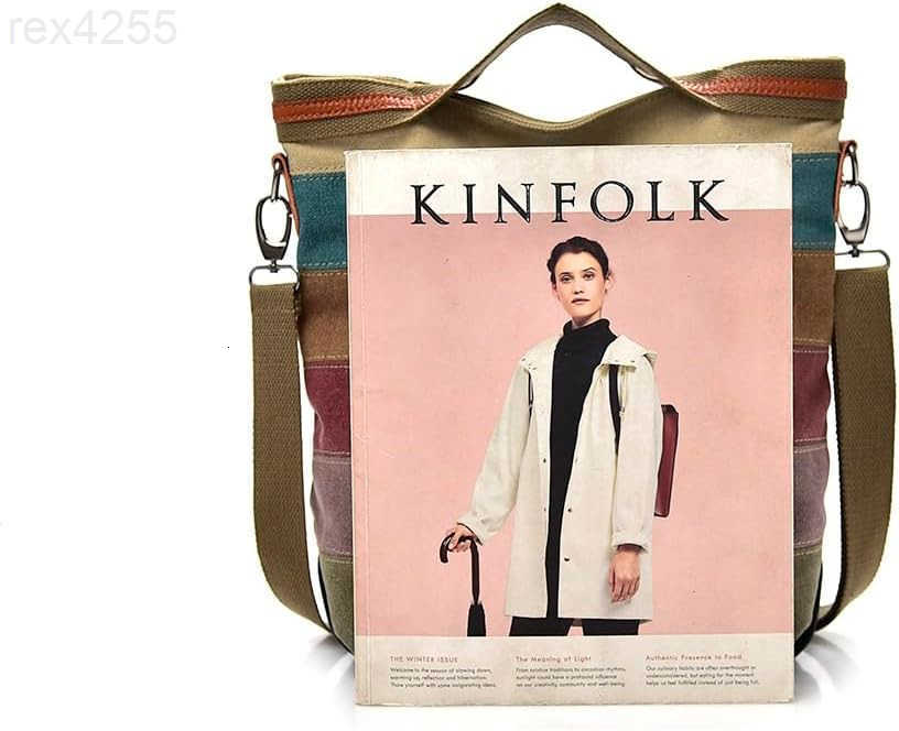 Womens Shoulder Bags Canvas Hobo Handbags MultiColor Casual Messenger Bag Top Handle Tote Crossbody BagsW250903