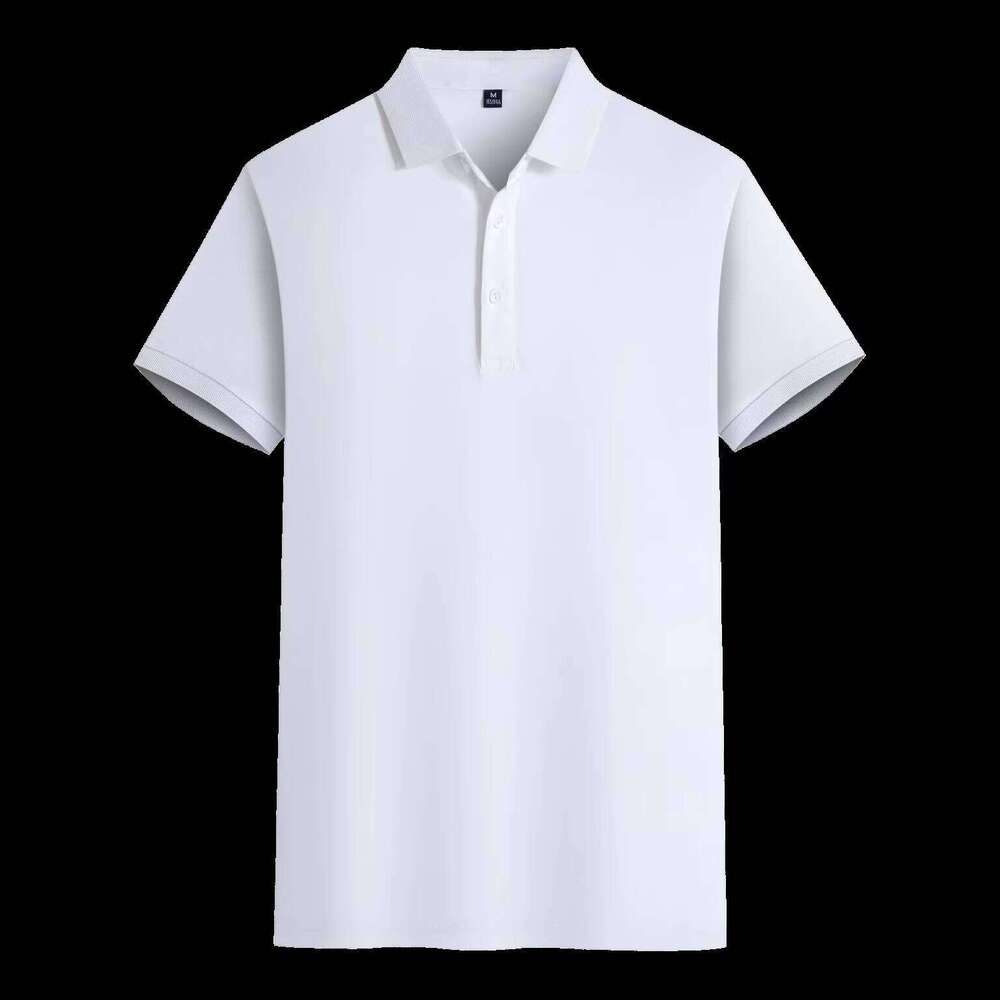 100% Cotton Clothing OEM Logo Embroidery Business Golf Club Group Short Sleeve Men's Polo Shirt