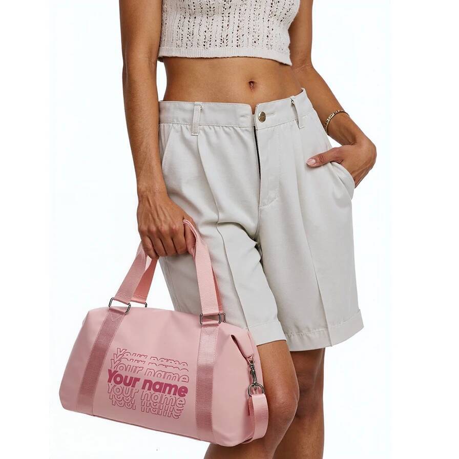 Luxury Handbag Customizable Letters Tote Bag, Large Capacity Women's Handbag, Versatile And Fashionable Multifunctional Leisure Travel Bag Handba