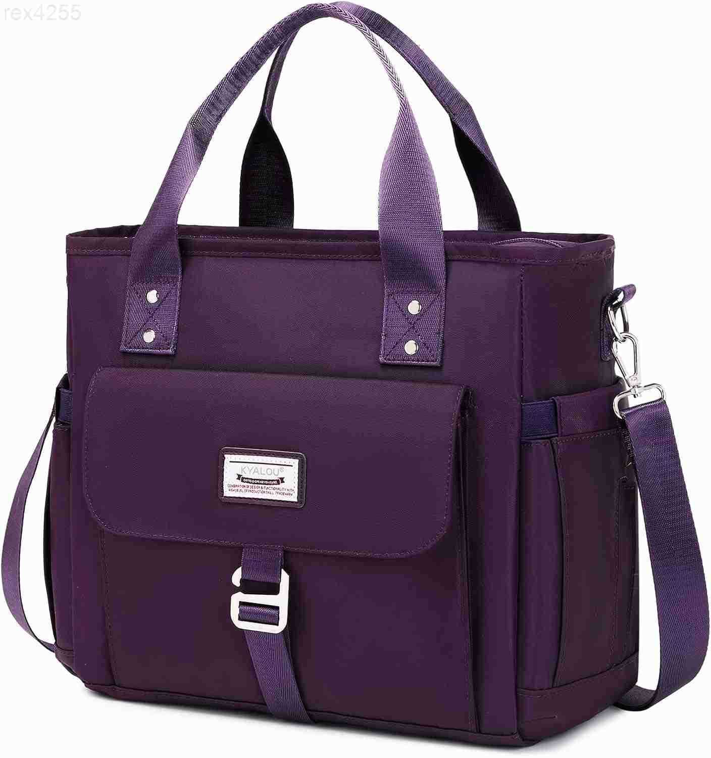 Medium Tote Purse Bag for Women Nurse Bag for Work Teacher Tote Bag Waterproof Nylon Crossbody HandbagW250903