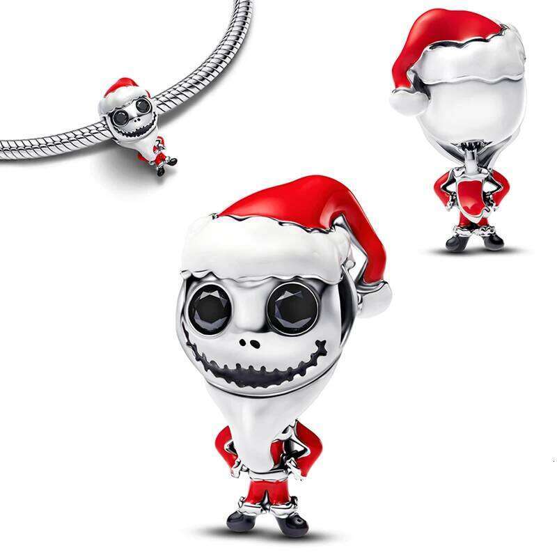 New 2025 Hot S925 Halloween Golden Castle Series Charm Suitable For 925 Sterling Silver Bracelet Keychain Holiday DIY Gift