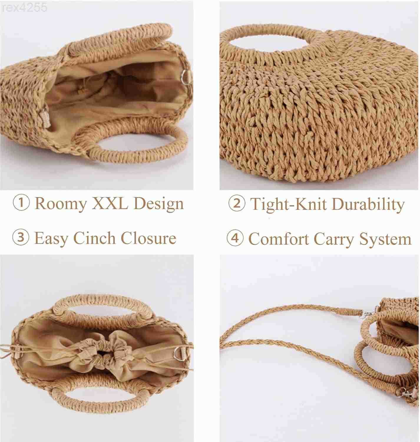 Straw Purse for Women Beach Bag Summer Woven Clutch Purses Cloud Crossbody Shoulder Bags Spring Handbag 2025W250903