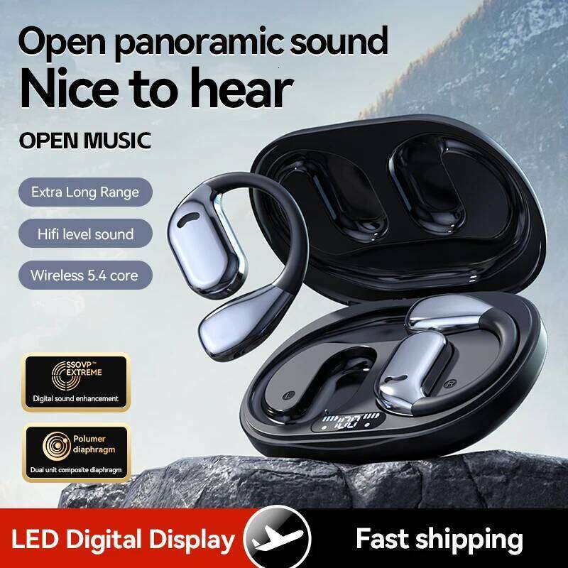 M Earbuds Language Real Time Translate AI Smart Voice Two Way Translation Touch Control Earphones for Travel