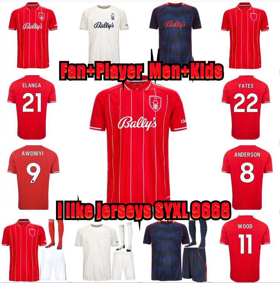 2025 2026 Nottinghams Forest LINGARD Soccer Jerseys GRABBAN Johnson Surridge 25 26 Men Kids Kit Forest Awoniyi AMEOBI KROVINOVIC Zinckernagel Football Shirts