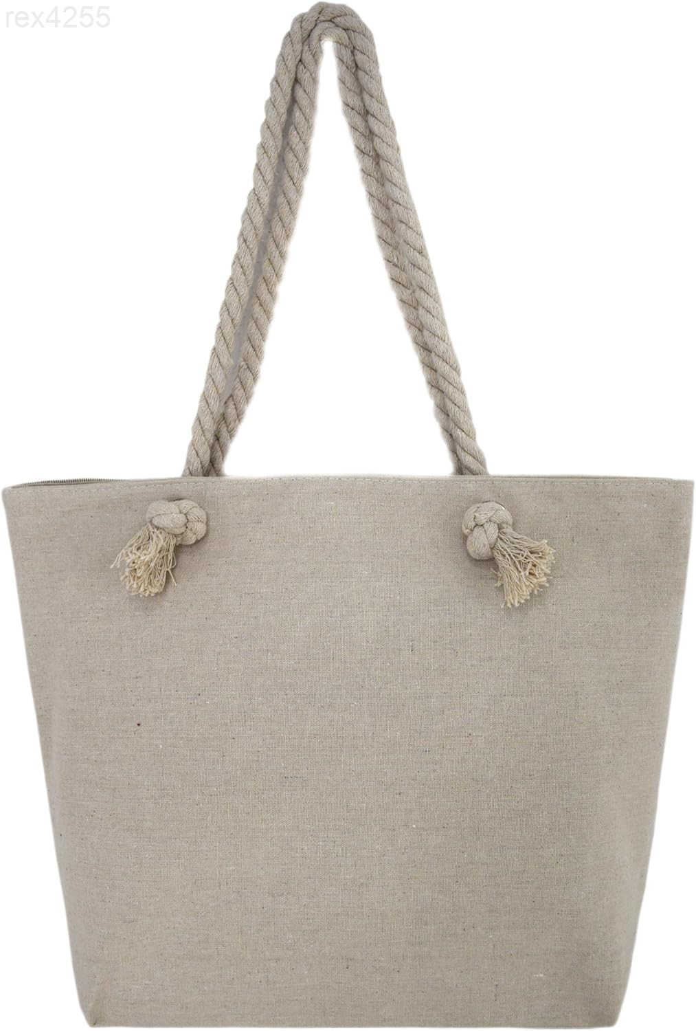 Flag Embroidered Tote Bag Stars and Stripes Beach Bag Rope Handles Shoulder Bag Women PurseW250903